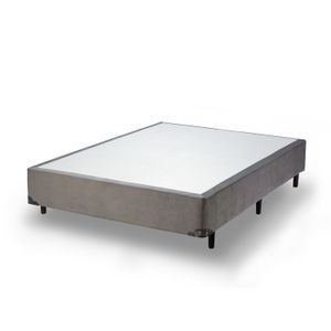 Box Euro Suede Cinza Escuro