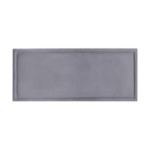 Painel Joá Suede Cinza Claro