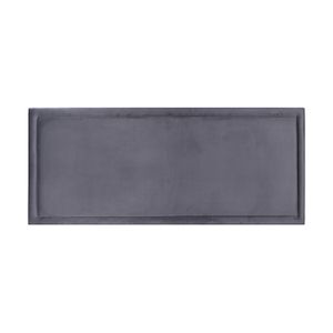 Painel Joá Suede Cinza Escuro
