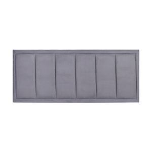 Painel Lapa Suede Cinza Claro
