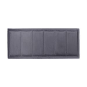 Painel Lapa Suede Cinza Escuro